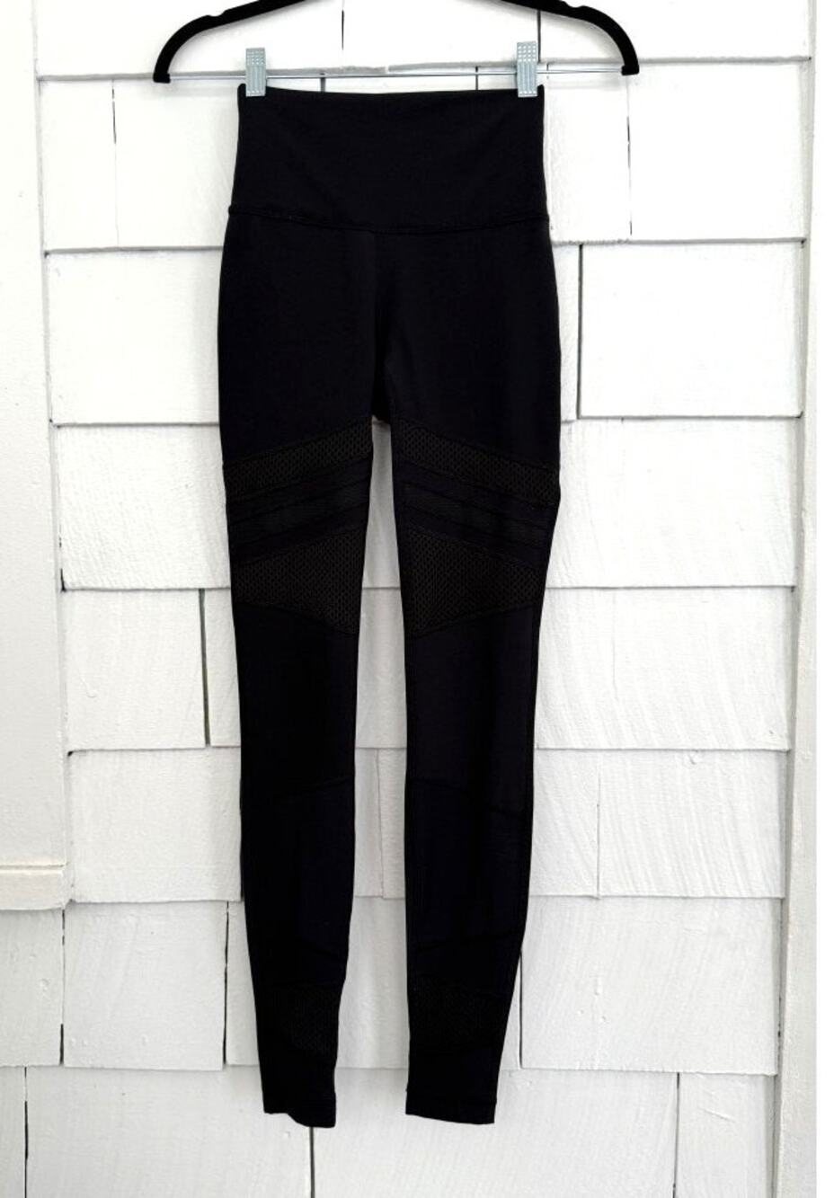 Lululemon Women's 2 Wunder Under High-Rise Tight 28" Mix & Mesh Black Athleisure